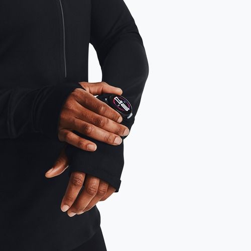 Under Armour Launch Pro Half Zip nero/riflettente da donna a maniche lunghe da running