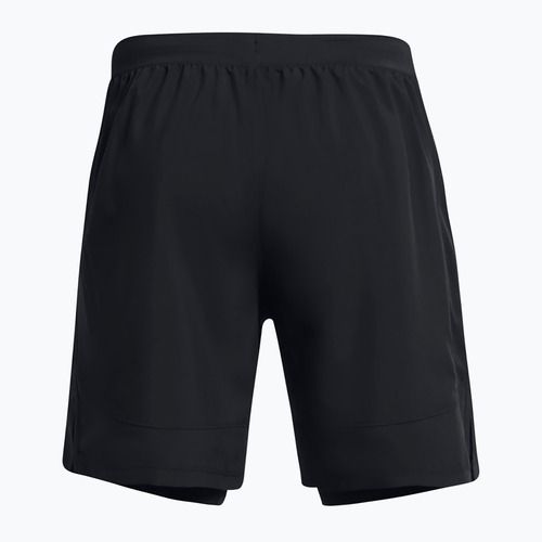 Pantaloncini da corsa Under Armour Launch 7" 2IN1 uomo nero / nero / riflettente