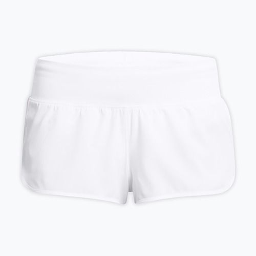 Pantaloncini da corsa Under Armour Launch Pro 2'' donna bianco/bianco/riflettente