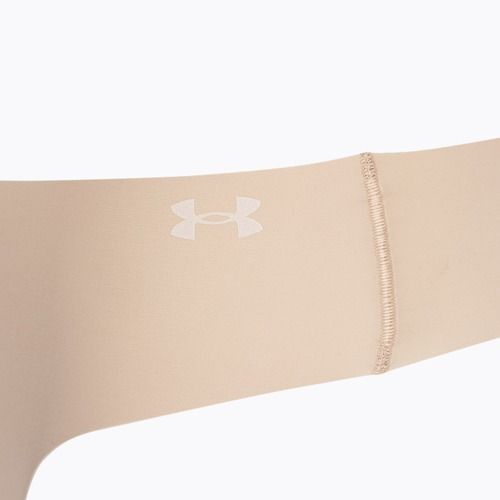 Slip da donna Under Armour Pure Stretch Ns 3 pezzi beige/beige/beige