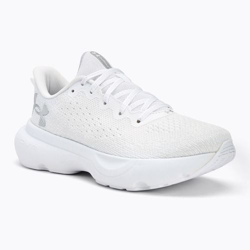 Scarpe da corsa Under Armour Infinite bianco/bianco/argento metallico da donna