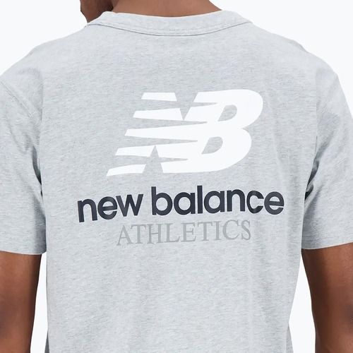 Maglietta da uomo New Balance Athletics Remastered Graphic grigio
