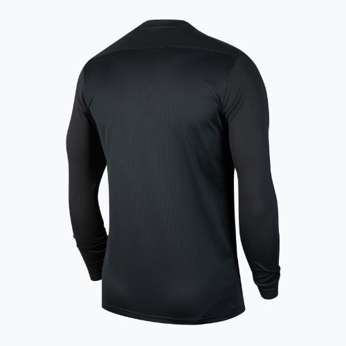 Maglia a maniche lunghe da calcio Nike Dri-Fit Park VII nero/bianco per bambini