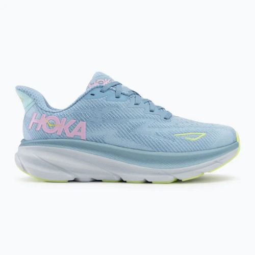 Scarpe da corsa da donna HOKA Clifton 9 Wide dusk/pink twilight