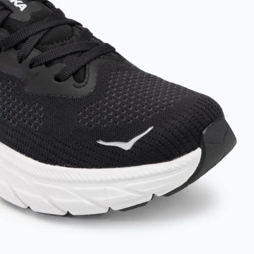 Scarpe da corsa da donna HOKA Arahi 7 nero/bianco