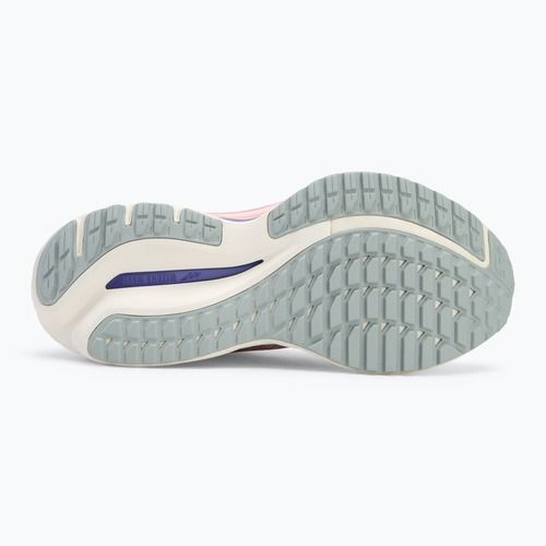 Scarpe da corsa da donna Mizuno Wave Inspire 19 bianco neve/ rosa hi vis/ viola punch