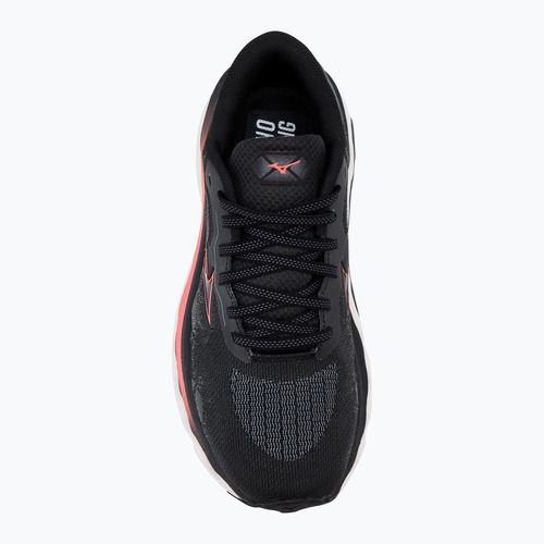 Scarpe da corsa da donna Mizuno Wave Horizon 7 nero/ dubarry/ nimbus cloud