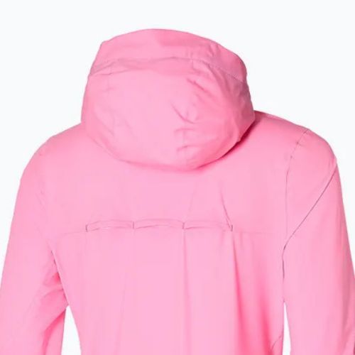 Giacca da corsa da donna Mizuno Waterproof 20K ER in chiffon lilla