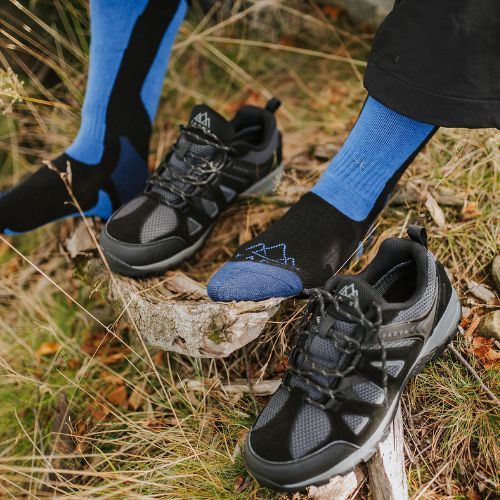 Scarpe da trekking uomo KADVA Traver Low WaterProof nere