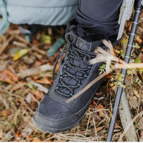 Stivali da neve donna KADVA Rava Mid WaterProof 3M Thinsulate nero
