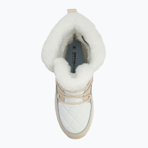 Stivali da neve isolati da donna KADVA Summit Mid WaterProof 3M Thinsulate bianco