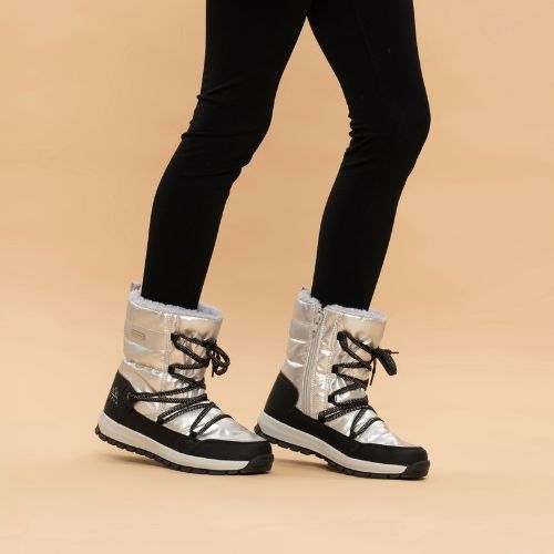 Stivali da neve per bambini KADVA Haven WaterProof Jrg 3M Thinsulate argento