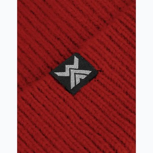 WOOLCANO Berretto invernale in merino HAT0440 rosso