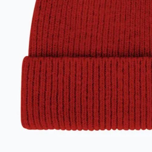 WOOLCANO Berretto invernale in merino HAT0440 rosso