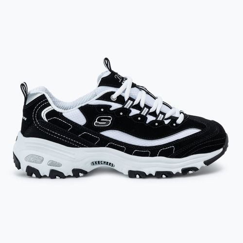 SKECHERS scarpe da donna D'Lites Biggest Fan nero/bianco/argento