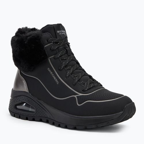 Scarpe SKECHERS Uno Rugged Fall Shimmer nero/metallizzato da donna