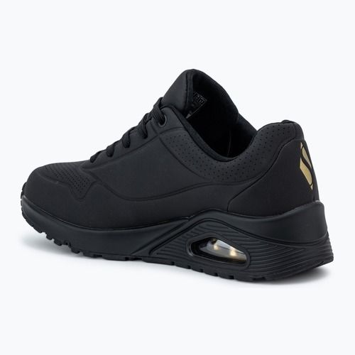 SKECHERS scarpe da donna JGoldcrown Uno Golden Heart nero/multicolore metallizzato