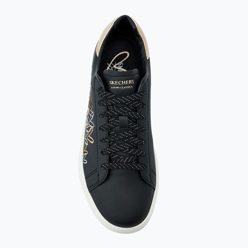 SKECHERS scarpe da donna JGoldcrown Eden LX Gleaming Hearts nero/mulitcolor