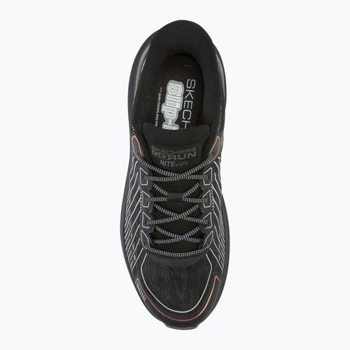 SKECHERS Uomo Max Cushioning Suspension Nitevizn scarpe nere