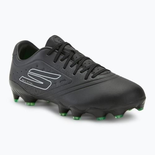 Skechers Razor Academy Gold 1.5 FG nero/argento scarpe da calcio da uomo