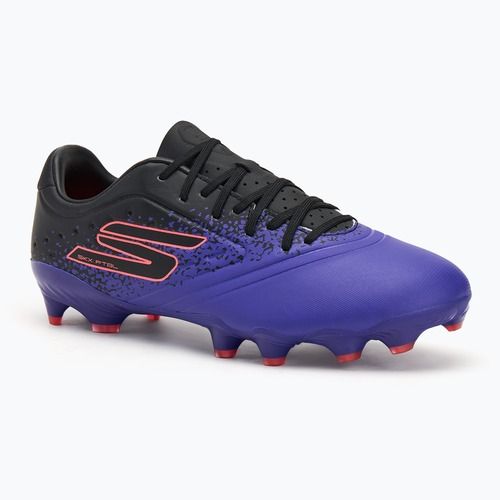 Scarpe da calcio da uomo Skechers Razor Academy Gold 1.5 FG viola