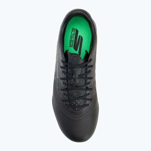 Skechers Razor Academy Gold 1.5 TF nero/argento scarpe da calcio da uomo