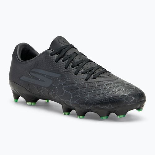 Scarpe da calcio Skechers SKX Academy Gold 1.5 FG nero/argento per uomo