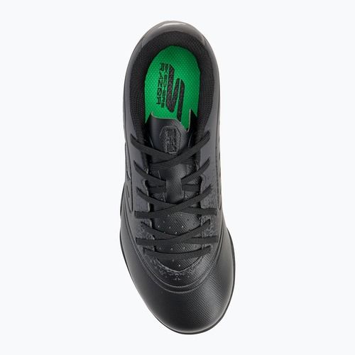 Scarpe da calcio per bambini Skechers Razor Gold 1.5 TF nero/argento