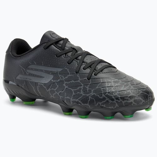 Skechers SKX Gold 1.5 FG nero/argento scarpe da calcio per bambini