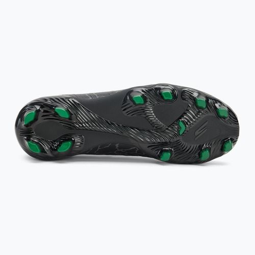 Skechers SKX Gold 1.5 FG nero/argento scarpe da calcio per bambini