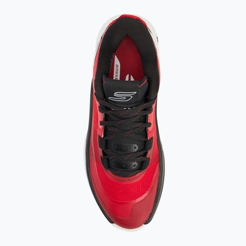 SKECHERS SKX Resagrip rosso/nero scarpe da basket da uomo