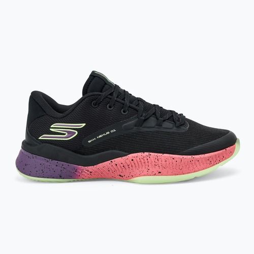 SKECHERS SKX Nexus scarpe da basket da uomo nero/viola/rosa