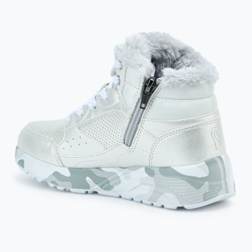 SKECHERS Uno Lite Camo Dazzle argento/grigio scarpe per bambini