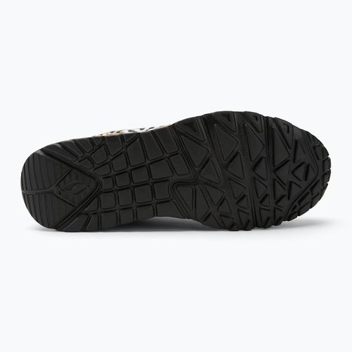 SKECHERS JGoldcrown Uno Lite Metallic Love nero/oro scarpe per bambini