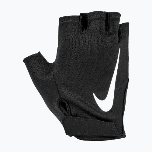 Guanti da allenamento da uomo Nike Gym Essential FG 2.0 nero/nero/bianco