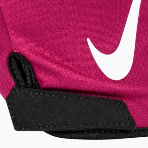 Guanti da allenamento da donna Nike Gym Essential FG 2.0 rosa acceso/nero/bianco