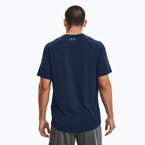 Maglietta da allenamento Under Armour Tech 2.0 academy/graphite da uomo