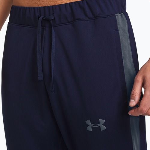 Under Armour UA Knit Track Suit tuta da uomo midnight navy/grigio diluvio/grigio diluvio