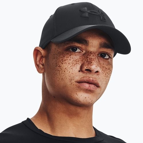 Berretto da baseball Under Armour Blitzing Adj nero/nero da uomo