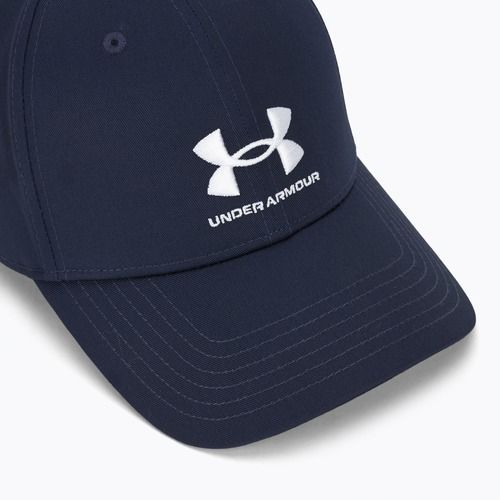Berretto da baseball da uomo Under Armour Branded Lockup Adj mezzanotte marina/bianco