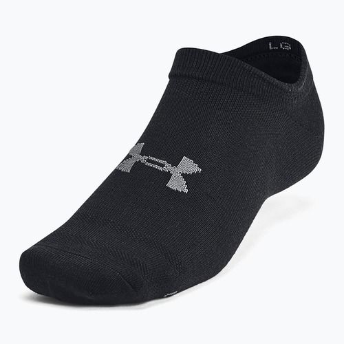 Calzini da allenamento Under Armour Essential No Show 6 Pack nero/nero/castano