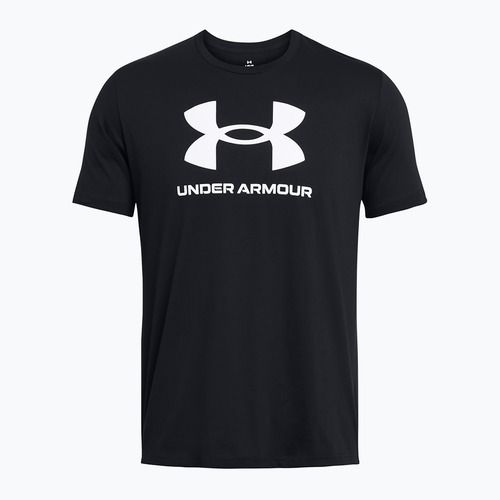 Maglietta Under Armour Sportstyle Logo Update uomo nero/bianco