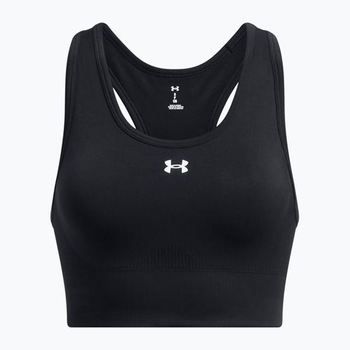 Reggiseno da allenamento Under Armour Vanish Seamless Mid Branded nero/bianco