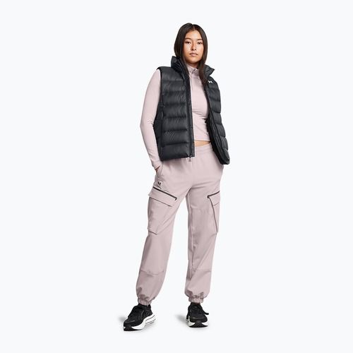 Pantaloni Under Armour Unstoppable Cargo da donna grigio tetra / nero