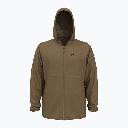 Under Armour Vibe Woven Windbreaker giacca da allenamento da uomo coyote/nero