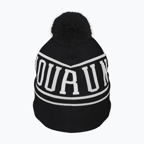 Berretto invernale Under Armour da uomo Halftime Pom Beanie nero/bianco/bianco