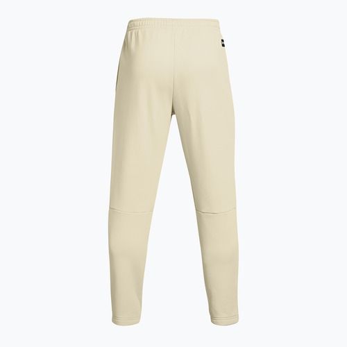 Pantaloni da allenamento Under Armour Project Rock Heavyweight Tools Of The Trade verde limo/argilla da uomo