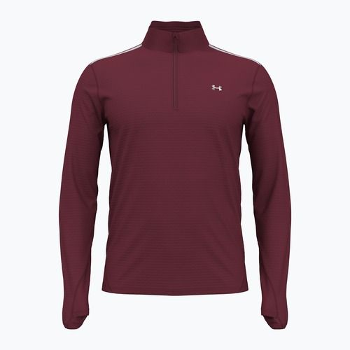 Felpa da corsa Under Armour Vanish CW 1/4 Zip cardinale/riflettente da uomo