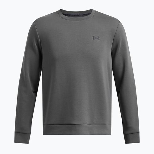 Felpa con cappuccio Under Armour Unstoppable Fleece Crew da uomo, colore nero/marrone