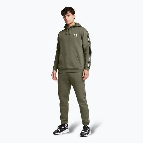 Felpa Under Armour Icon Fleece HD da uomo verde marino/bianco
